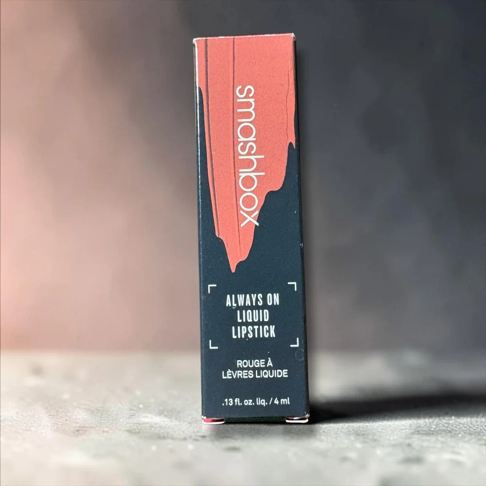 Smashbox Always On Liquid Lipstick Out Loud Burnt Orange Matte 0.13oz New in Box
